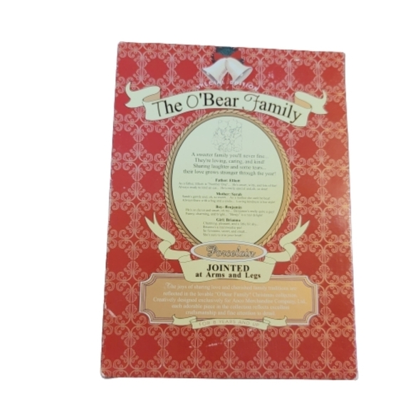 Benjamin bear 1997 vintage The O'Bear Family Special Collectors' Edition Porcela - Picture 6 of 8